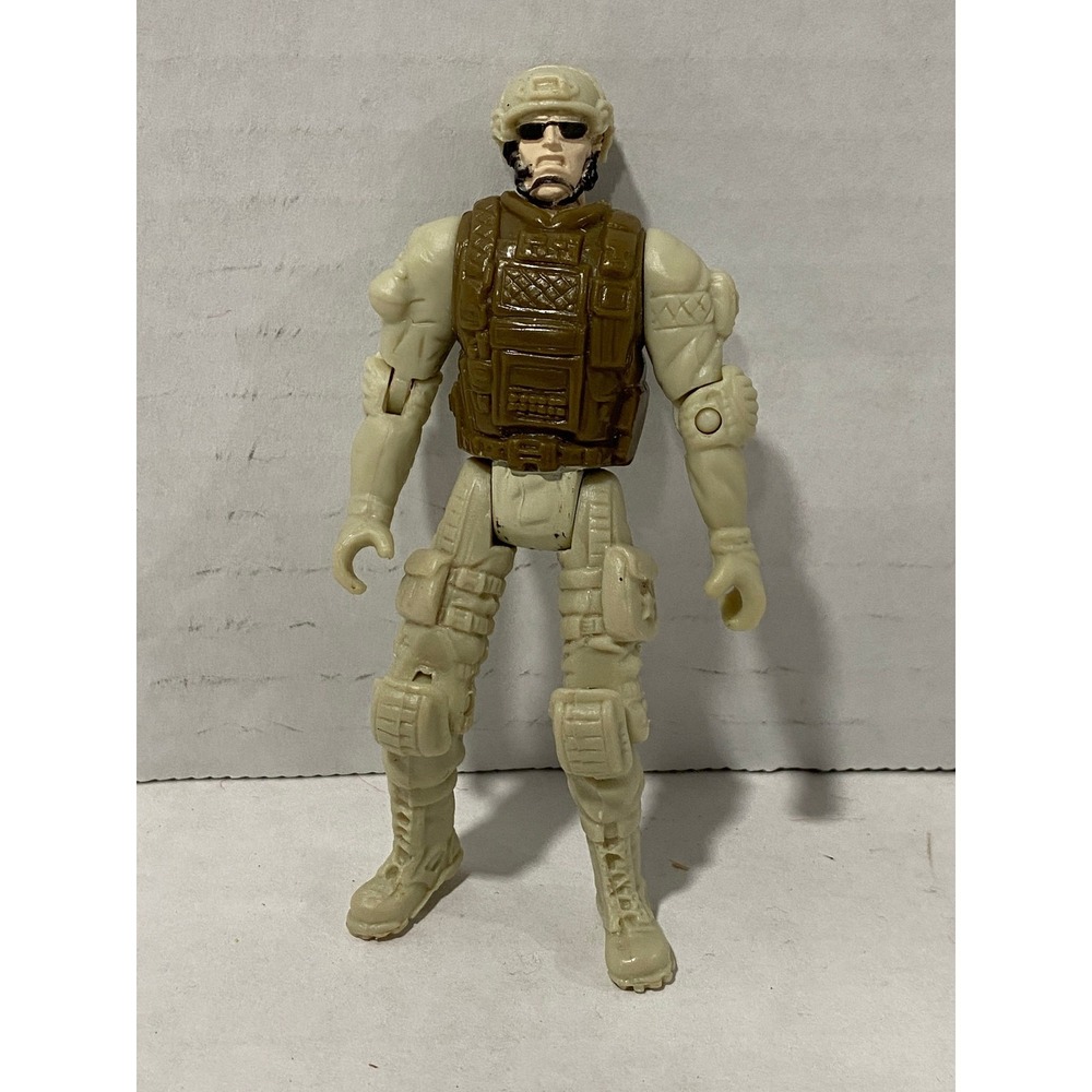 Chap Mei Action Figure Military Tactical Desert Tan 4 Inch Figure